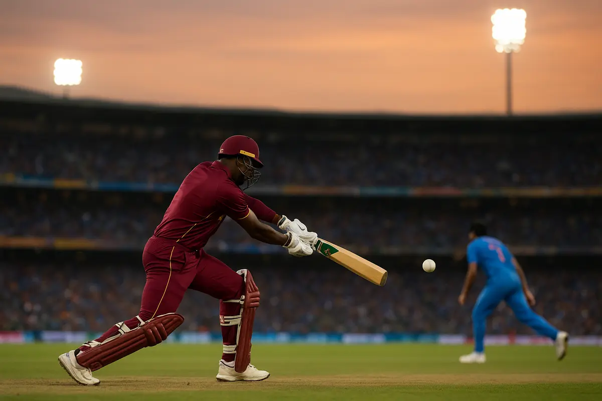Cricket : les Antilles bombardent l'Inde grâce à Campbell et Hope à Guwahati