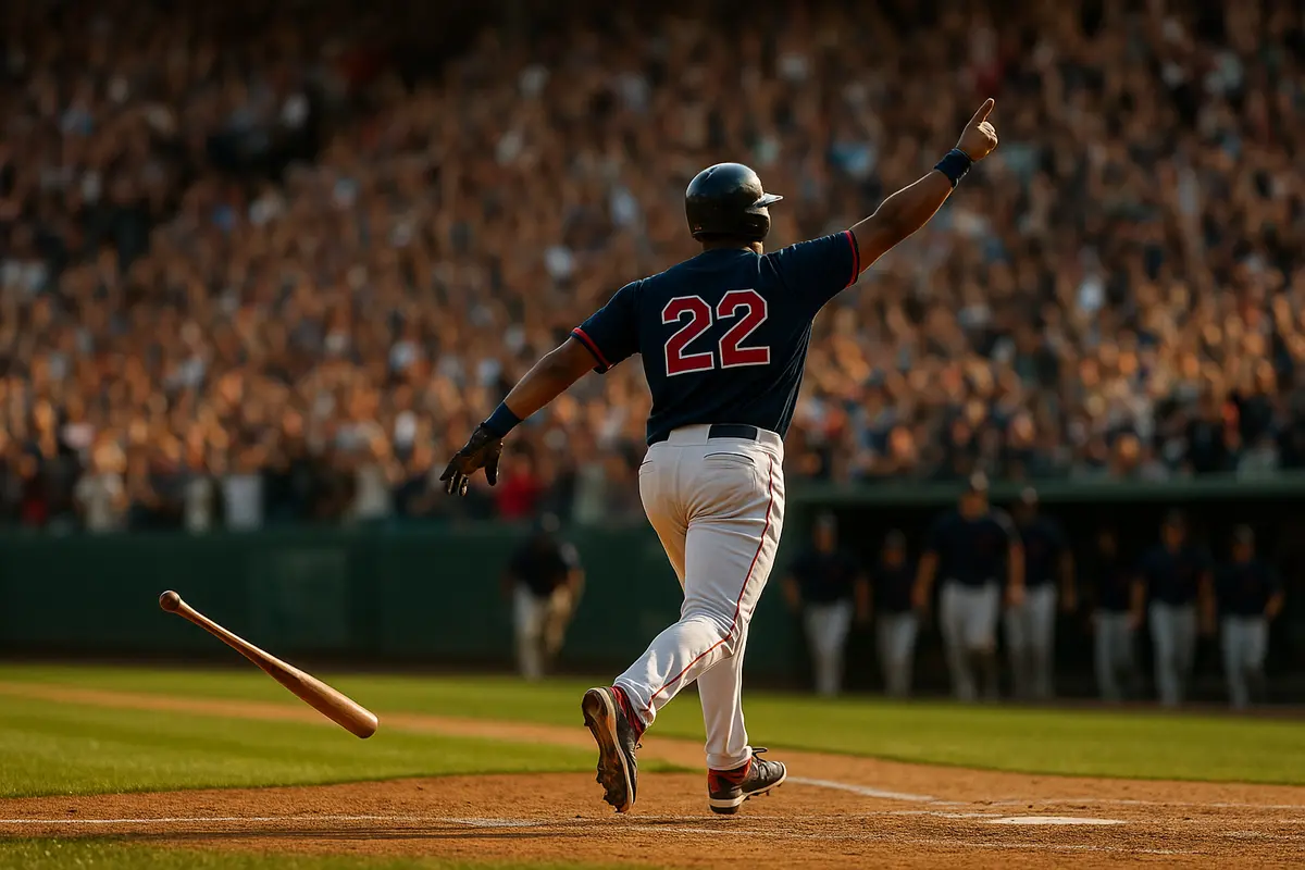 Petey Halpin's Homer and Bat Flip Lift Guardians Past Rays in ALCS